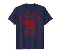 Disney Mickey y sus amigos: Navidad, una farsa de Donald Bah Camiseta, Hombre, Azul Marino, M