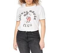 Disney Mickey Year, Camiseta Mujer, blanco, 42 (Talla fabricante: X-Large)