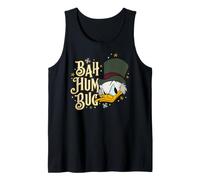 Disney Mickey's Christmas Carol Ebenezer Scrooge Bah Humbug Camiseta sin Mangas