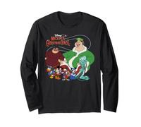 Disney Mickey's Christmas Carol Scrooge & Cast of Characters Manga Larga