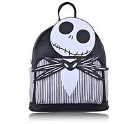 Disney Mini mochila de Pesadilla antes de Navidad para adultos y adolescentes | Bolso de hombro con doble correa para mujer, Negro -, Moderno