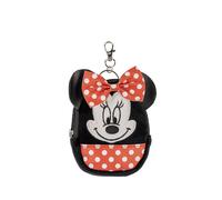 Disney Mini mochila llavero Minnie Mouse, negro y rojo / negro, blanco y rojo, talla única, moderno