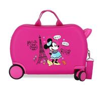 Disney Minnie Around The World Equipaje- Equipaje para niños, Niñas, Fucsia
