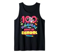 Disney Minnie & Daisy 100 Magical Days of School 100th Day Camiseta sin Mangas