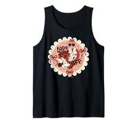 Disney Minnie & Daisy Galentine's Day Love You BFF Valentine Camiseta sin Mangas