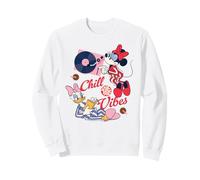 Disney Minnie & Daisy Pajamas and Popcorn PJs "Chill Vibes" Sudadera