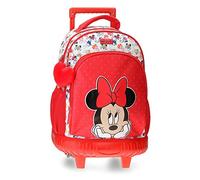 Disney Minnie Diva Mochila Compact 2 Ruedas Multicolor 32x45x21 cms Poliéster 28,9L