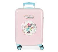 Trolley disney abs suitcase 55cm.4w. minnie florals rosa Talla única