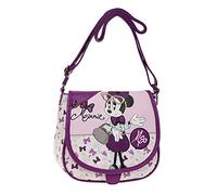 Disney Minnie Glam Bolso Bandolera, Rosa, 4.01 l
