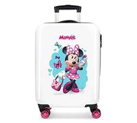 Disney Maleta de cabina Minnie Good Mood – Rígida ABS Multicolor 34x55x20 cm 32 L 4 ruedas dobles