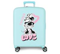 Trolley disney abs suitcase 55cm.4w. minnie heart turquoise azul Talla única