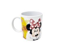 Disney Minnie I Love Summer Taza de té de cerámica para desayuno merienda lavable en lavavajillas 36 cl