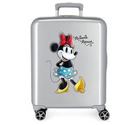 Disney Minnie Maleta De Cabina ABS Rígida Joyful Gris