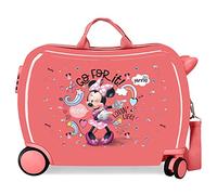 Maleta infantil disney 4w (2 multid ) minnie loving life rosa Talla única