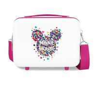 Disney Minnie Magic Nececer Adaptable Blanco 29x21x15 cms ABS