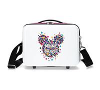 Disney Magic, Accesorio De Viaje Neceser Niñas, Blanco (White), 29x21x15 Cms
