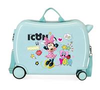 Disney Minnie Maleta Correpasillos ABS Rígida Happy Helpers Verde