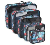 Disney Minnie Mickey Stitch - Cubos de embalaje de 5 piezas, diseño de Winnie the Pooh, Princesa Cenicienta, coches, Toy Story, cubos de embalaje de compresión, esencial para viajes, juego organizador