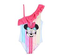 Disney Minnie Mouse Bañador para Niña, Verano Bañador de una Pieza, Natación Infantil, Talla 6 Años | Fuchsia