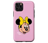 Disney Minnie Mouse Big Face Forward Character Trip Matching Carcasa para iPhone 11 Pro