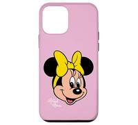 Disney Minnie Mouse Big Face Forward Character Trip Matching Carcasa para iPhone 12 Mini
