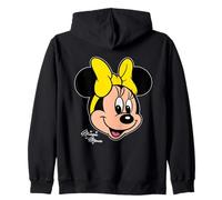 Disney Minnie Mouse Big Face Forward Character Trip Matching Sudadera con Capucha