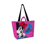 Disney Minnie Mouse Bolso, Bolsa de Viaje, Bolso de Hombro, Bolsa de Compras, Bolso de Playa, Regalo para Mujer y Niñas Adolescentes