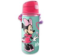 KIDS EUROSWAN – Cantimplora de aluminio 600 ml para niños y niñas – Asa y cierre clic, sin BPA