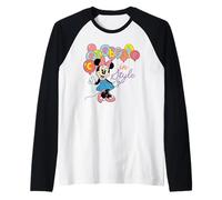 Disney Minnie Mouse "Celebrate in Style" Cute Group Matching Camiseta Manga Raglan