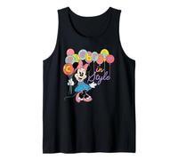 Disney Minnie Mouse "Celebrate in Style" Cute Group Matching Camiseta sin Mangas