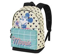 Disney Minnie Mouse Cheese-Mochila HS FAN 2.0, Azul, 30 x 41 cm, Capacidad 22 L