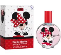 Disney Minnie Mouse Children Eau de Toilette - Perfume natural en aerosol, vegano y dermatológicamente probado para niños, regalo seguro de fragancia diaria, 30 ml