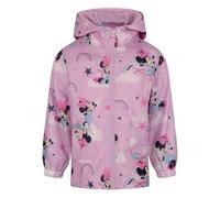 Disney Minnie Mouse Chubasquero con capucha, chaqueta con forro polar aislante, Minnie Mouse, 18-24 Meses: 92cm, Rosado