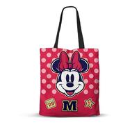 Disney Minnie Mouse Class-Bolsa de la Compra Shopping FAN, Rosa, 33 x 40 cm