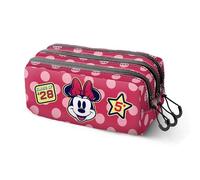 Disney Minnie Mouse Class-Estuche Portatodo Trick Fan 2.2, Rosa, 23 x 11 cm