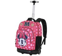 Disney Minnie Mouse Class-Mochila Trolley GTS FAN, Rosa, 32 x 47 cm, Capacidad 30 L