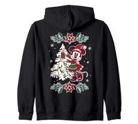 Disney Minnie Mouse Classic Christmas Elf Holiday Sudadera con Capucha