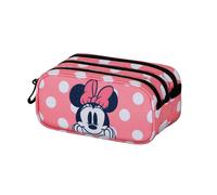 Disney minnie mouse closer-fan trick estuche 2.2, rosa, 23 x 11 cm, pi
