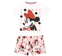 Disney Minnie Mouse Conjuntos de Top y Pantalones Cortos para Niñas Multicolor 6-7 años