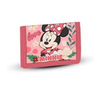 Disney Minnie Mouse Frozen 2-Billetero Velcro, 21.5 x 9 cm, Rosa Garden