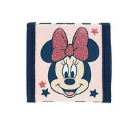 Disney Minnie Mouse Geldbörse für Kinder, Leopardenmuster, Pink, Dreifach Gefaltet