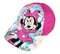 Disney Minnie Mouse Gorra de béisbol Rosa de Verano para niñas, Gorra de béisbol Ajustable (FR/ES, Números, 52, 53, Minnie Mouse Pink)
