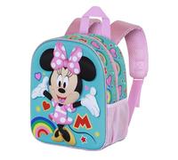 Disney Mochila Minnie Mouse Greet 3D Elite Turquesa 25 x 30 cm Capacidad 7 L