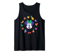 Disney Minnie Mouse in Apple Hat Summer Fruit Mix Picnic Camiseta sin Mangas
