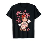 Disney Minnie Mouse in Kimono Cherry Blossoms Spring Sakura Camiseta