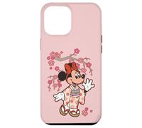 Disney Minnie Mouse in Kimono Cherry Blossoms Spring Sakura Carcasa para iPhone 12 Pro Max