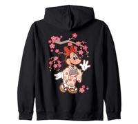 Disney Minnie Mouse in Kimono Cherry Blossoms Spring Sakura Sudadera con Capucha