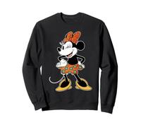 Disney Minnie Mouse in Orange & Green Color Trend Wink Pose Sudadera