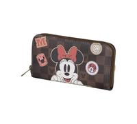 Disney Minnie Mouse Journey-Billetero Essential, Marrón, 19 x 10 cm