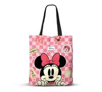 Disney Minnie Mouse Journey-Bolsa de la Compra Shopping FAN, Rosa, 33 x 40 cm